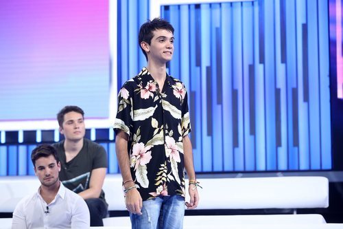 Dave al ser nominado en 'OT 2018'