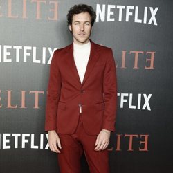 Jorge Suquet en el estreno de 'Élite'