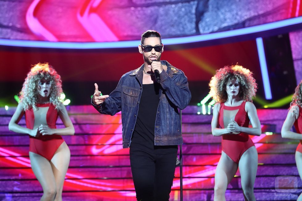 Carlos Baute imita a Maluma en la gala 2 de 'Tu cara me suena'