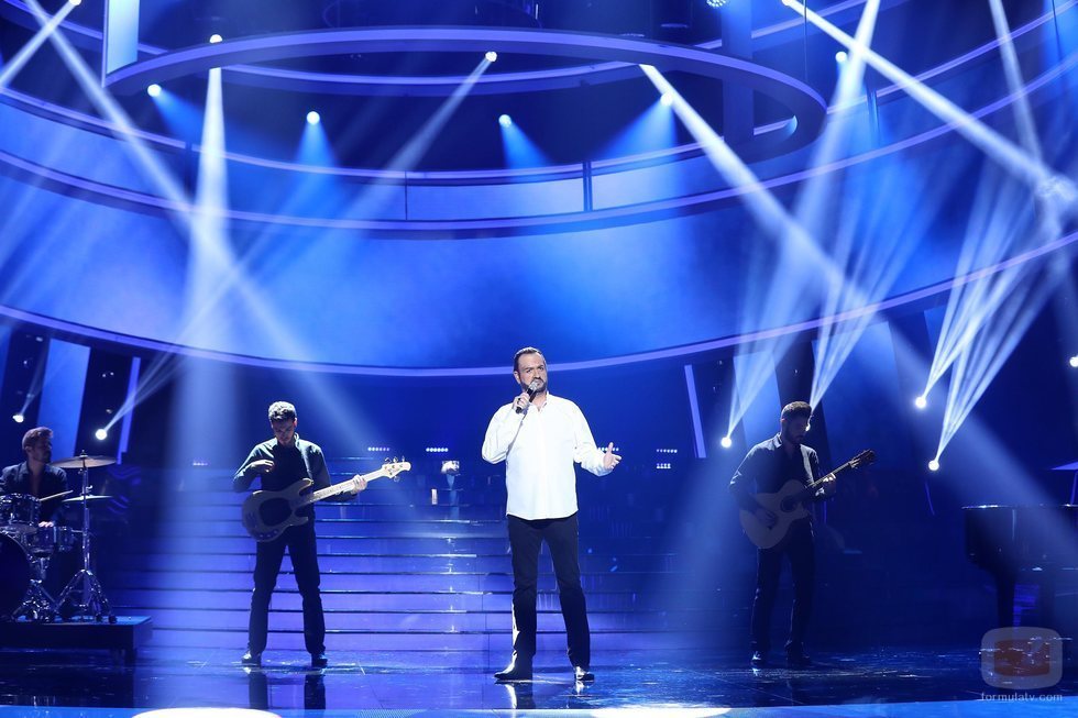 Manu Sánchez en su actuación de la Gala 3 de 'Tu cara me suena 7'