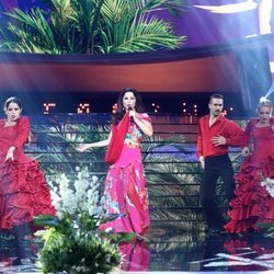 Soraya Arnelas se mete en la piel de Isabel Pantoja en la Gala 3 de 'Tu cara me suena 7'