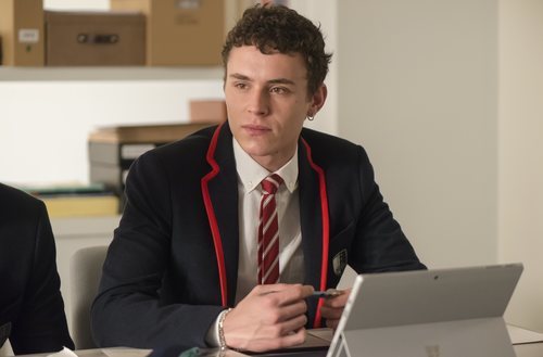 Arón Piper como Ander en la primera temporada de 'Élite'