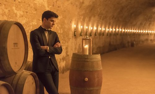 Álvaro Rico como Polo en la primera temporada de 'Élite'