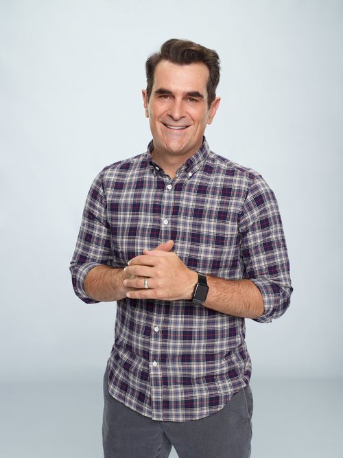 Ty Burrell posa para la décima temporada de 'Modern Family'