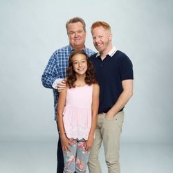 La familia Tucker-Pritchett posa para la décima temporada de 'Modern Family'