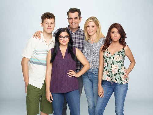 La familia Dunphy posa para la décima temporada de 'Modern Family'