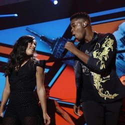 Noelia y Famous cantan juntos en la Gala 3 de 'OT 2018'