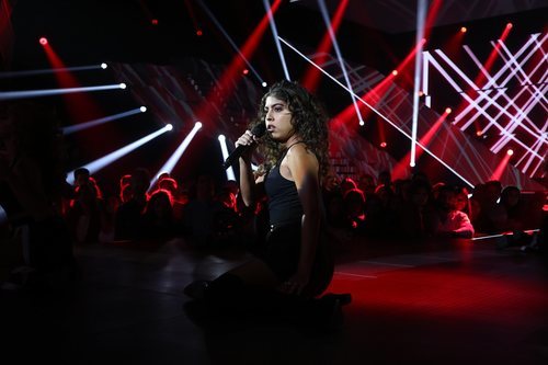 Actuación de África durante la Gala 3 de 'OT 2018