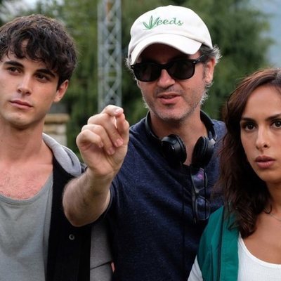 David Solans, Álvaro Ron y Laura Moray en la serie 'La caza. Monteperdido'