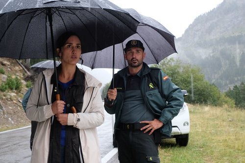 Megan Montarner y Alain Hernández en 'La caza. Monteperdido'