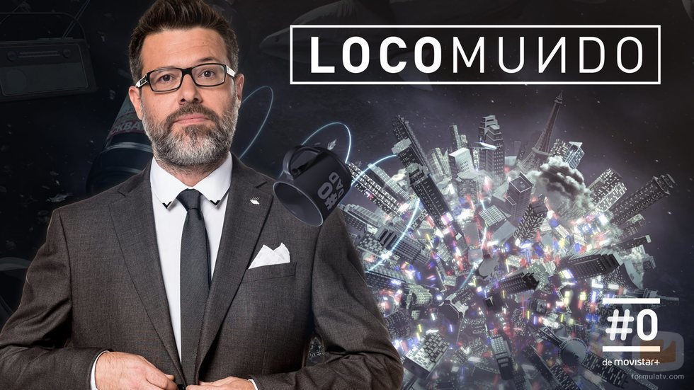 Cartel ancho de la nueva temporada de 'LocoMundo', presentado por Quequé