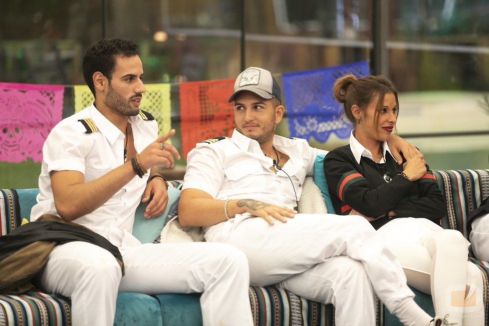 Asraf, Omar Montes y Techi en la Gala 5 de 'GH VIP 6'