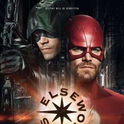Primer póster de "Elseworlds", el crossover del Arrowverso de The CW en la temporada 2018-19