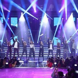 Los concursantes de 'OT 2018' durante la Gala 4