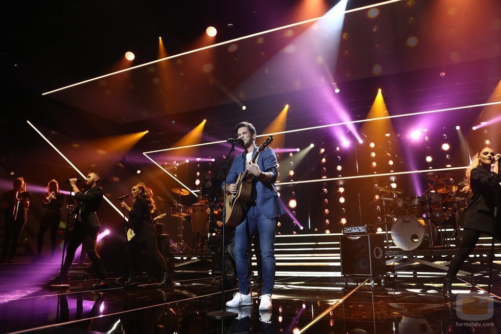 Joan Garrido, de 'OT 2018', durante la Gala 4