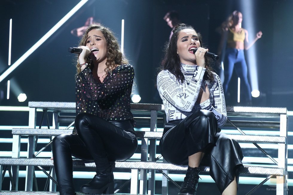 Marta y Marilia cantan a dúo en la Gala 4 de 'OT 2018'