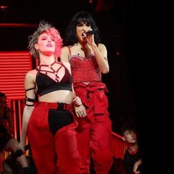 Alba y Natalia en su explosiva actuación de la Gala 4 de 'OT 2018'