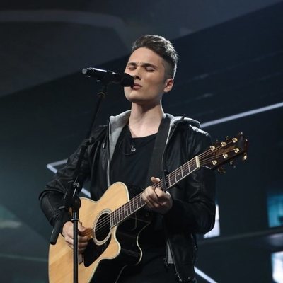 Damion cantando en la Gala 4 de 'OT 2018'