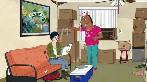 Diane y BoJack en la quinta temporada de 'BoJack Horseman'