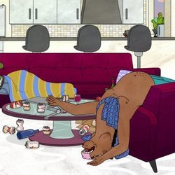 Diane y BoJack se levantan de una resaca en 'BoJack Horseman'