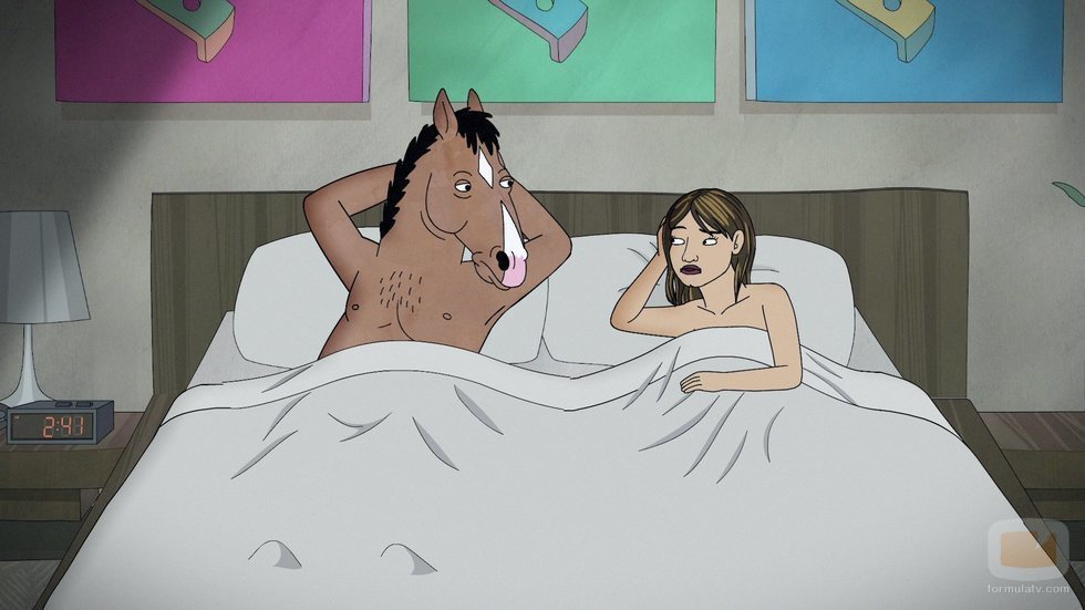 BoJack tras acostarse con Gina en la quinta temporada de 'BoJack Horseman'
