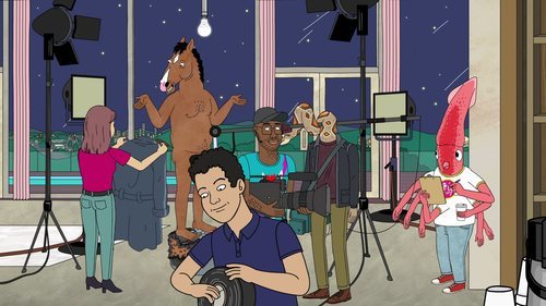 Un rodaje durante la quinta temporada de 'BoJack Horseman'
