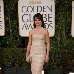 La actriz Penélope Cruz en la gala de los Globos de oro