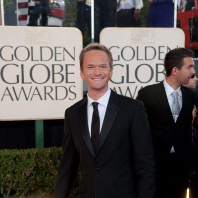 Neil Patrick Harris en los Globos de Oro 2009