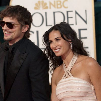 Ashton Kutcher y Demi Moore