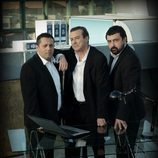Pepón Nieto, Juan Diego y Paco Tous en la quinta temporada de 'Los hombres de Paco'