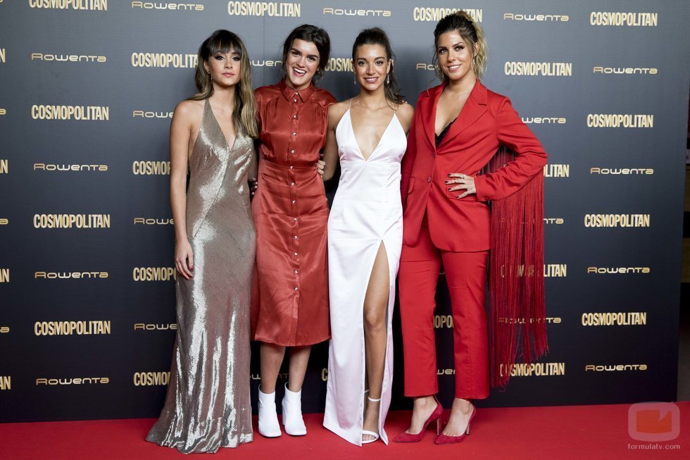 Aitana, Amaia, Miriam y Ana Guerra arrasan en los premios Cosmo Awards 2018