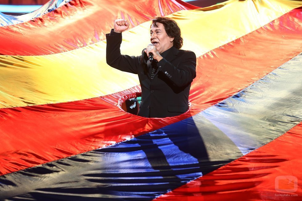 José Corbacho imita a Raphael en la gala 4 de 'Tu cara me suena'