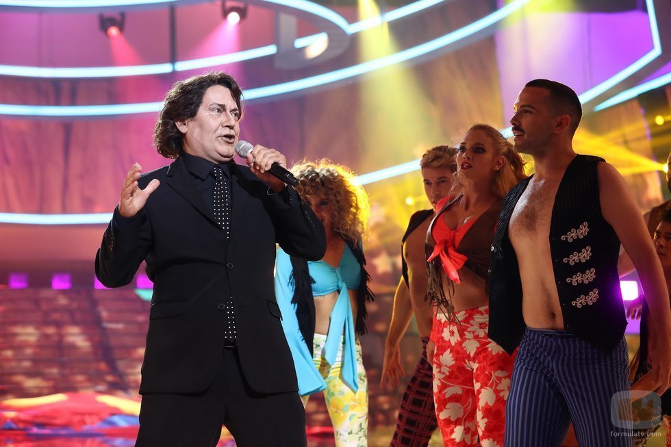 José Corbacho es Raphael en la gala 4 de 'Tu cara me suena'