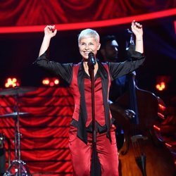 Soraya Arnelas imita a Annie Lennox en la gala 4 de 'Tu cara me suena'