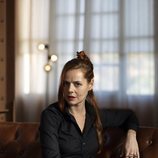 Posado de Miryam Gallego en la presentación de 'Instinto', serie de Movistar +