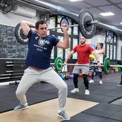 Amador en el gimnasio en la temporada 11 de 'La que se avecina'