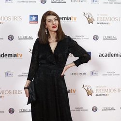Natalia Ferviú posa en los Premios Iris 2018
