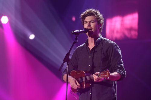 Vance Joy cuando estuvo invitado en la Gala 5 de 'OT 2018'