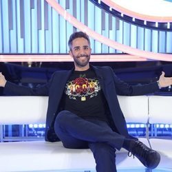 El presentador de 'OT 2018', Roberto Leal, en la quinta Gala