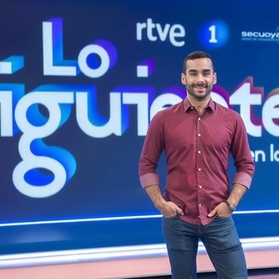 Juan Sanguino en el plató de 'Lo siguiente'