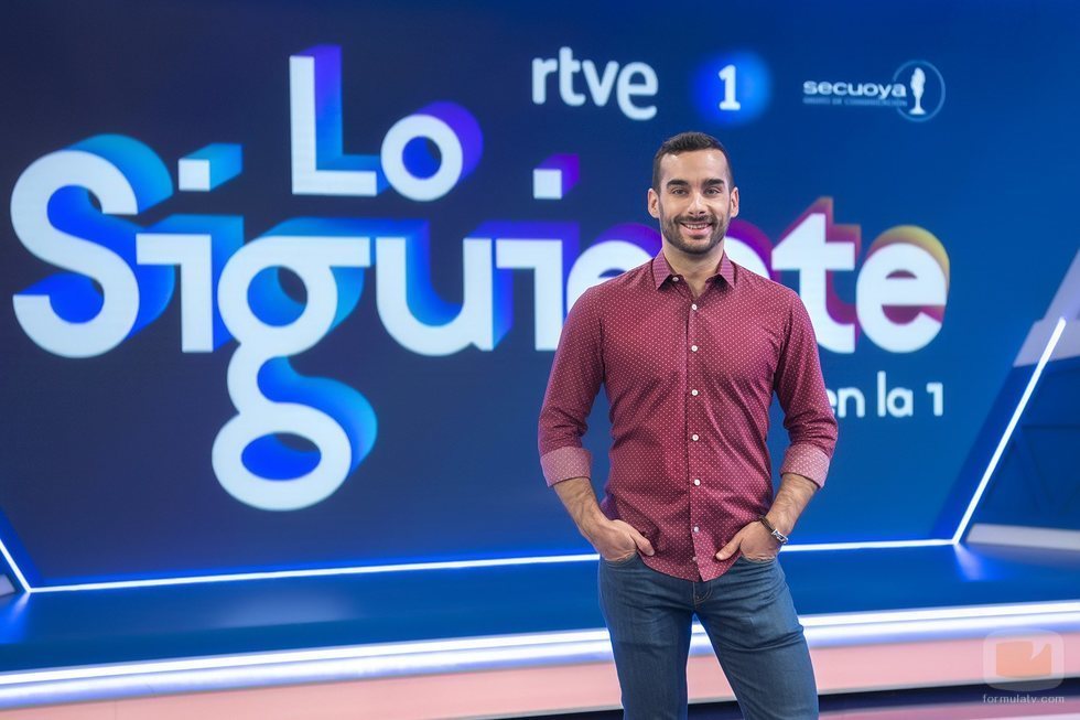 Juan Sanguino en el plató de 'Lo siguiente'