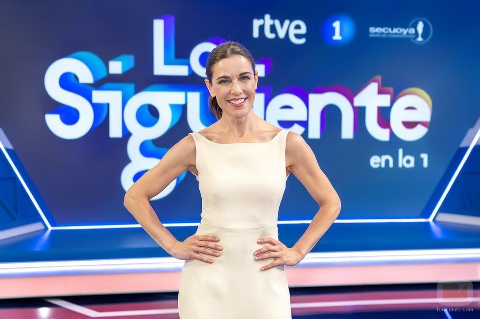 Raquel Sánchez Silva en el plató de 'Lo siguiente'