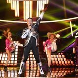 Manu Sánchez imita a MC Hammer en la gala 5 de 'Tu cara me suena'
