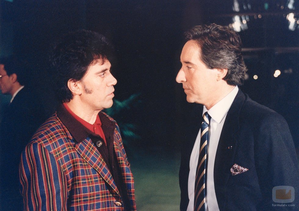 Iñaki Gabilondo y Pedro Almodóvar, imagen de archivo para 'Imprescindibles'