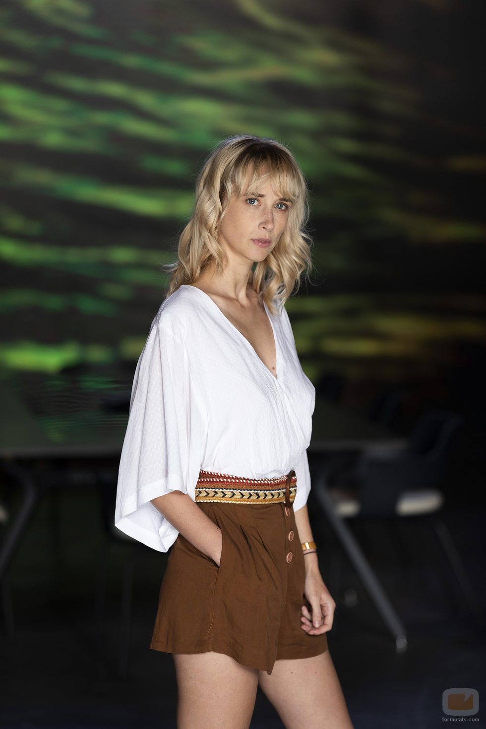 Ingrid García Jonsson, Carol en 'Instinto', en la presentación de la serie
