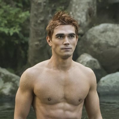 K.J. Apa sin camiseta en la tercera temporada de 'Riverdale'