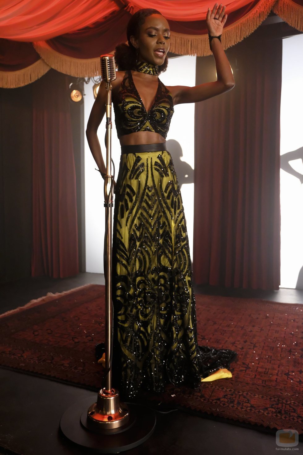 Ashleigh Murray en la tercera temporada de 'Riverdale'
