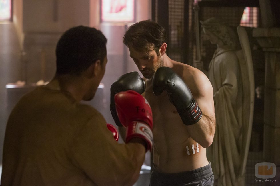 Matt Murdock durante una pelea en la tercera temporada de 'Daredevil'