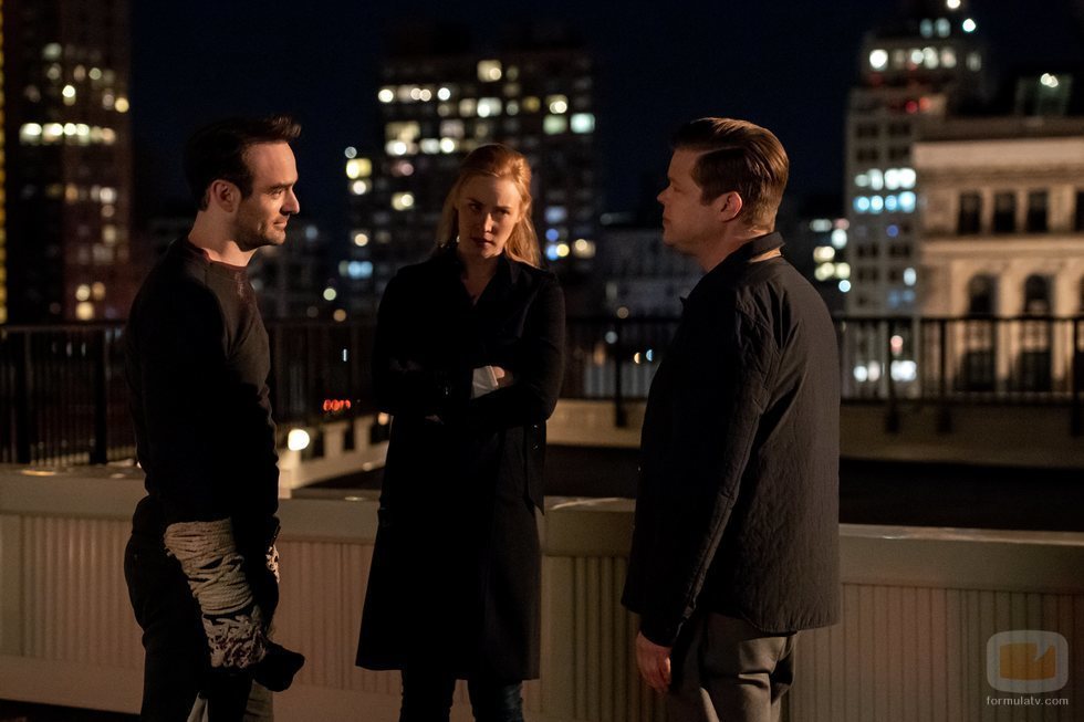 Matt Murdock, Karen Page y Foggy en la tercera temporada de 'Daredevil'