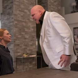 Karen Page y Wilson Fisk en la tercera temporada de 'Daredevil'